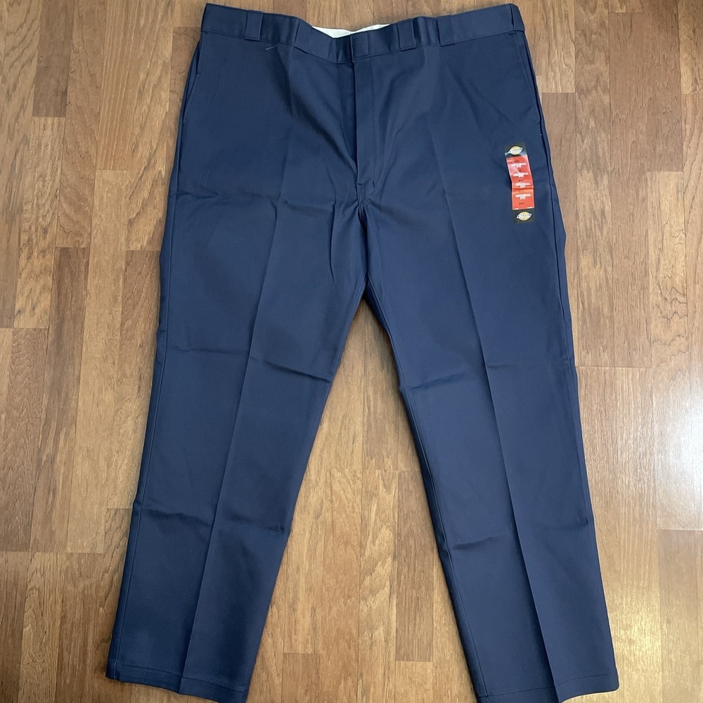 Dickies Men's NWT Original Fit 874 Navy Blue Work Pant 50x34 - Picture 2 of 7